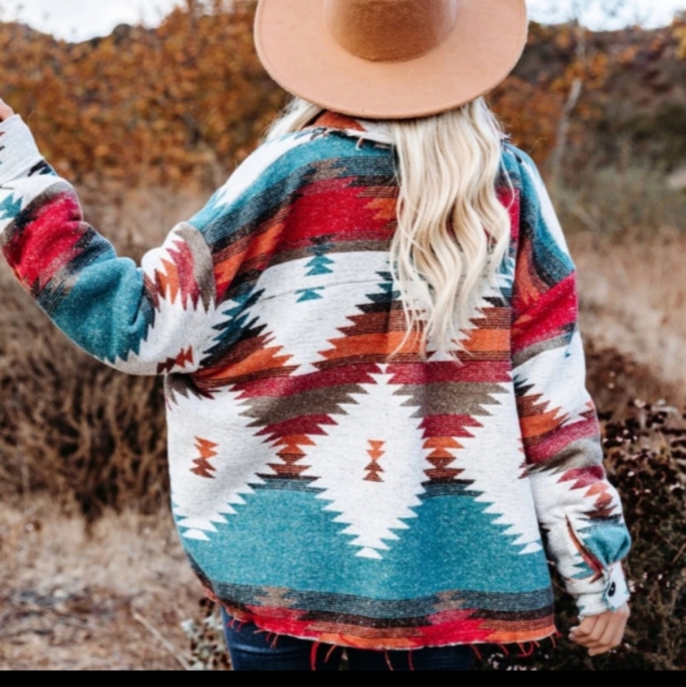 Western/Aztec jacket - Picture 3 of 6